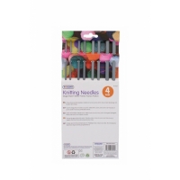 Set 4 perechi de ace de tricotat, diferite marimi, RY3527
